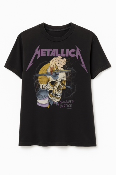לצפייה במוצר T-Shirt Metallica – Damaged Justice Tour Edition